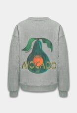 Harper&Yve Sweater 'Clubavocado' - Grey Melee - Harper&Yve