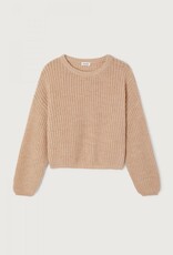 American Vintage Pull 'Cyrow' - Beige Clair Chine - Cyr18A -  American Vintage