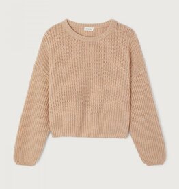 American Vintage Pull 'Cyrow' - Beige Clair Chine - Cyr18A -  American Vintage