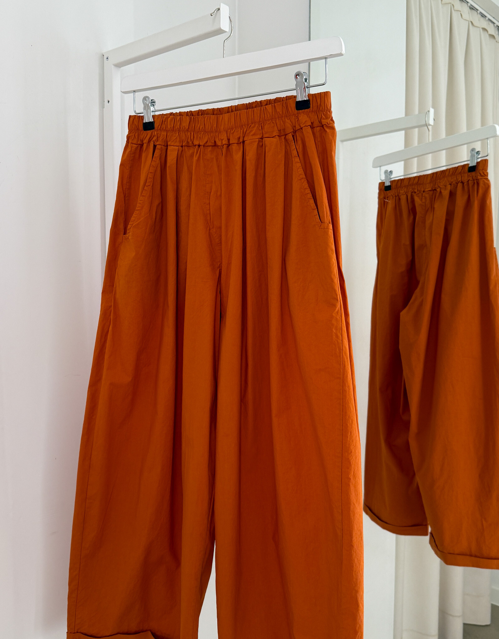 The Golden House Joh Broek Toile Wide 'Mindy' - Rust - TU