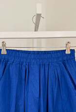 The Golden House Joh Broek Toile Wide 'Mindy' - Electrique Blue -  TU