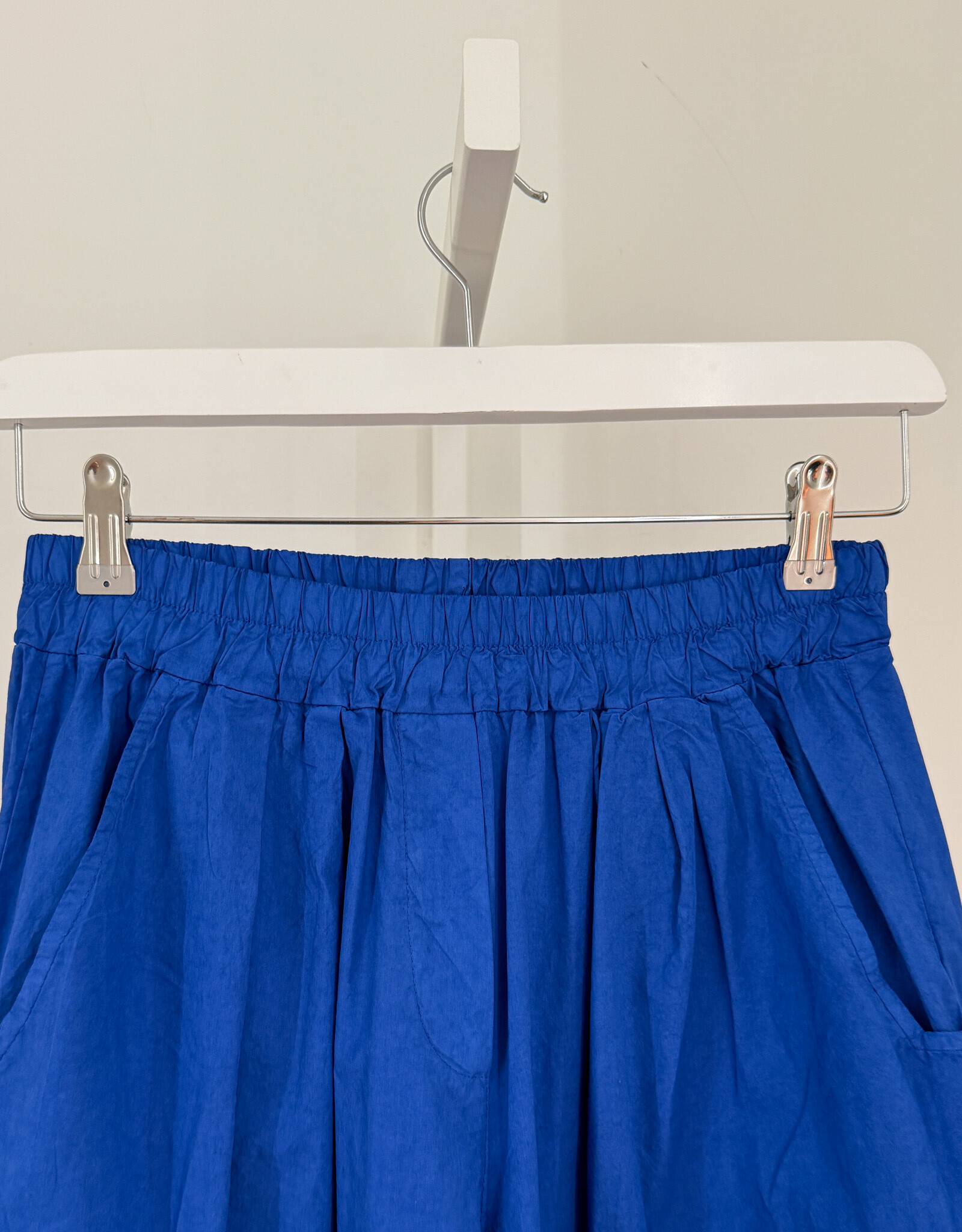 The Golden House Joh Broek Toile Wide 'Mindy' - Electrique Blue -  TU