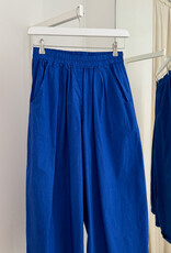 The Golden House Joh Broek Toile Wide 'Mindy' - Electrique Blue -  TU