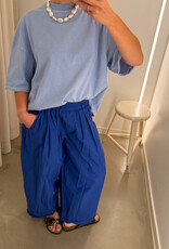 The Golden House Joh Broek Toile Wide 'Mindy' - Electrique Blue -  TU