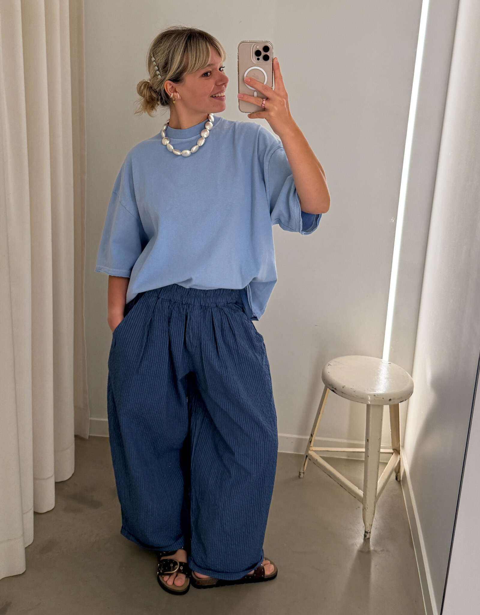The Golden House Joh Broek Ligne 'Eva' - Blue -  TU