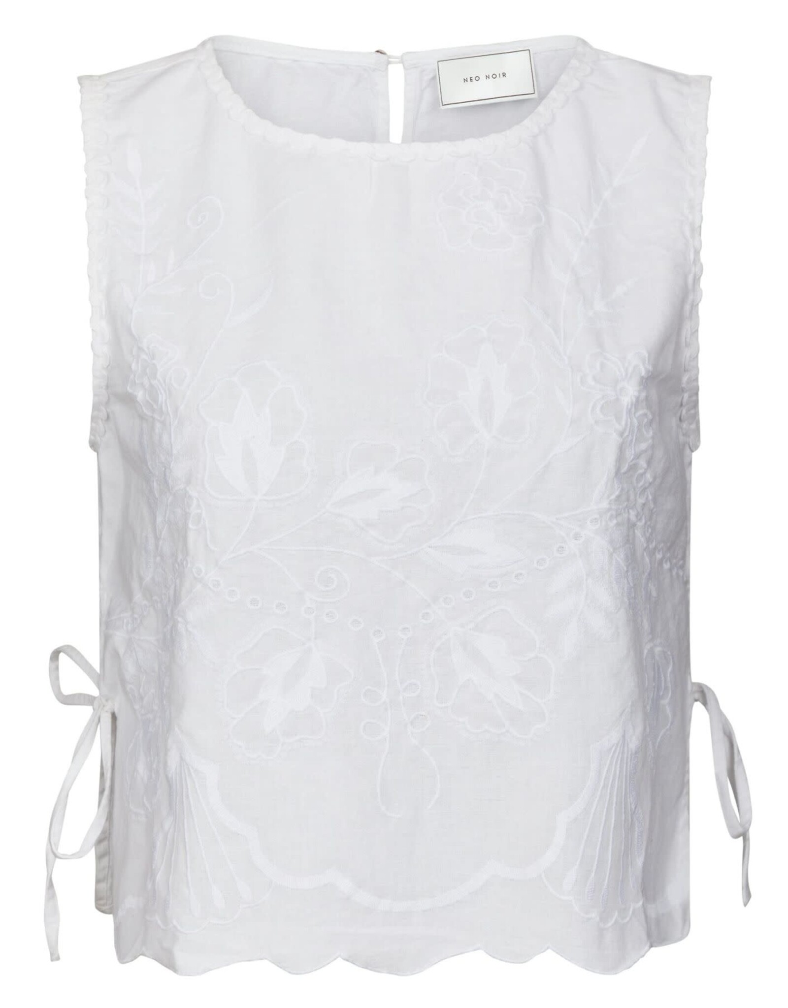 Top Embroidery 'Kaelin' - White - Neo Noir