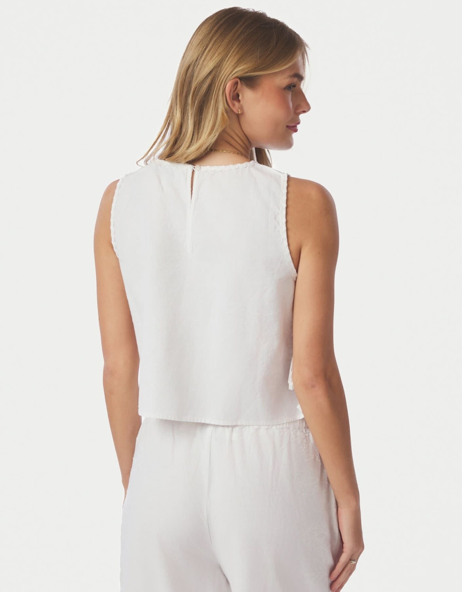 Top Embroidery 'Kaelin' - White - Neo Noir