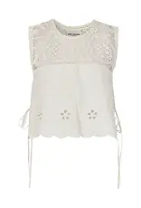 Lollys Laundry Top 'Portobello' - White - Lollys Laundry