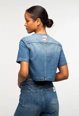 The Golden House Ad Blouse 'Milo' - Denim - Adoré