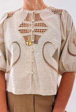 Suncoo Blouse 'Lindsay' - Beige - Suncoo