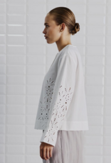 Withblack Blouse Long Sleeve 'Marit' - White - Withblack
