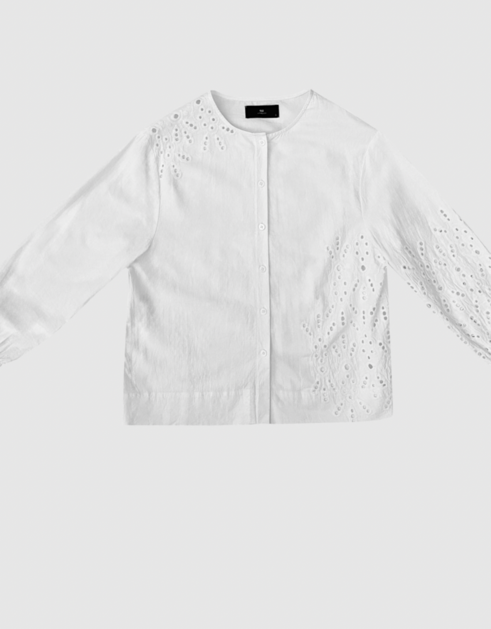 Withblack Blouse Long Sleeve 'Marit' - White - Withblack