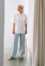 The Tiny Big Sister Broek 'Berta' - Light Cream/Stone  - The Tiny Big Sister
