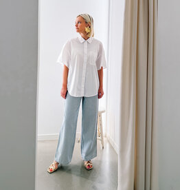 The Tiny Big Sister Broek 'Berta' - Light Cream/Stone  - The Tiny Big Sister