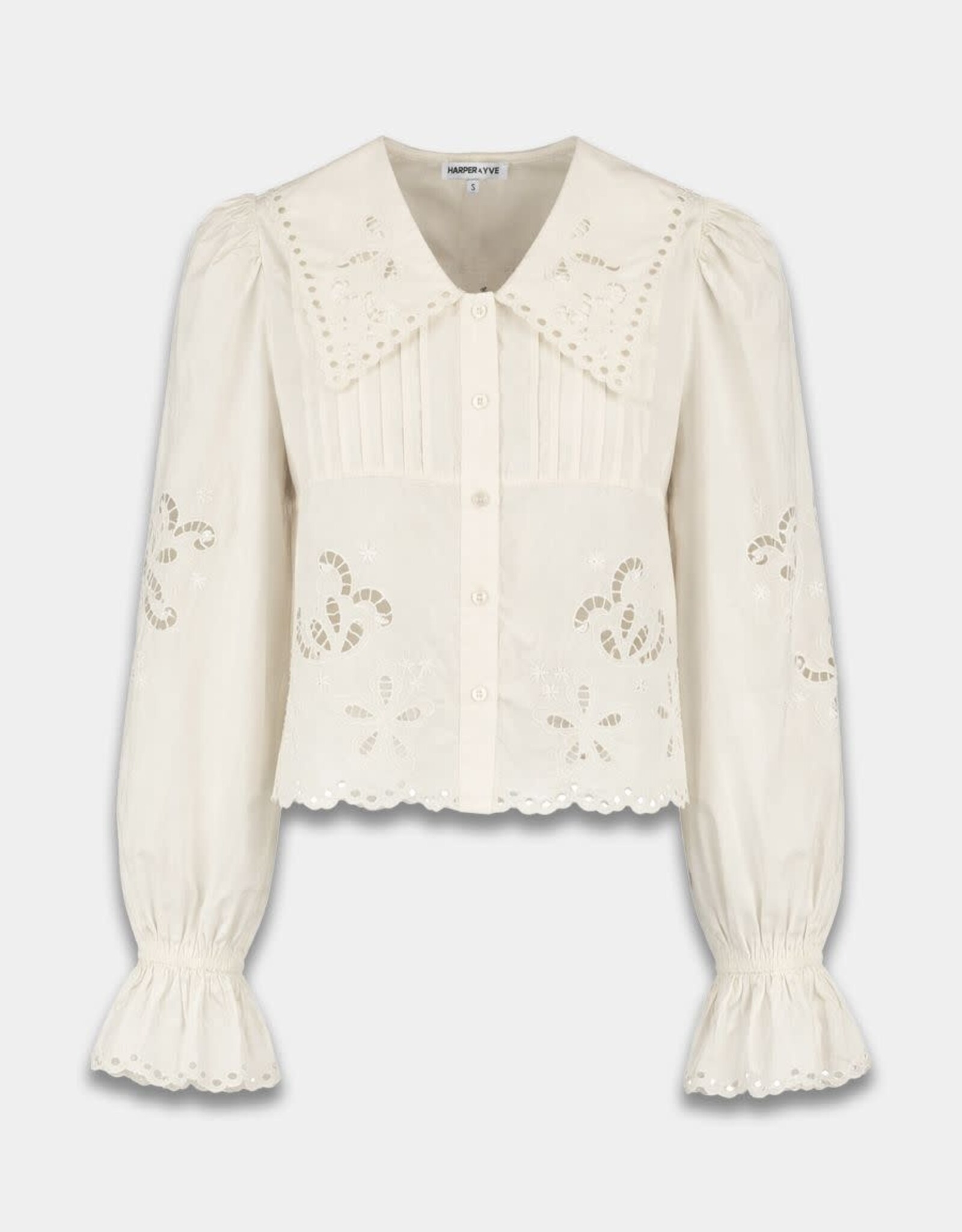 Harper&Yve Blouse 'Mandice' - Ecru - Harper&Yve