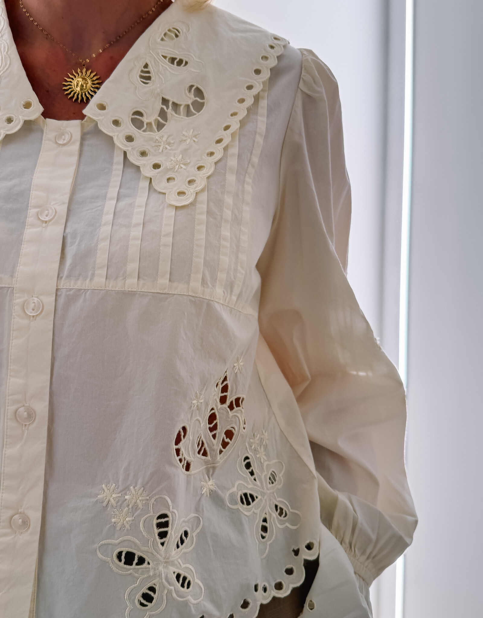 Harper&Yve Blouse 'Mandice' - Ecru - Harper&Yve
