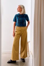 The Golden House Ad Blouse 'Milo' - Denim - Adoré