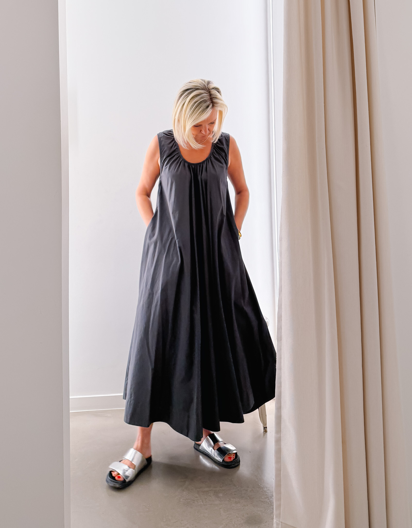 Hod Paris Jurk 'Emmanuelle' - Carbon - Hod Paris