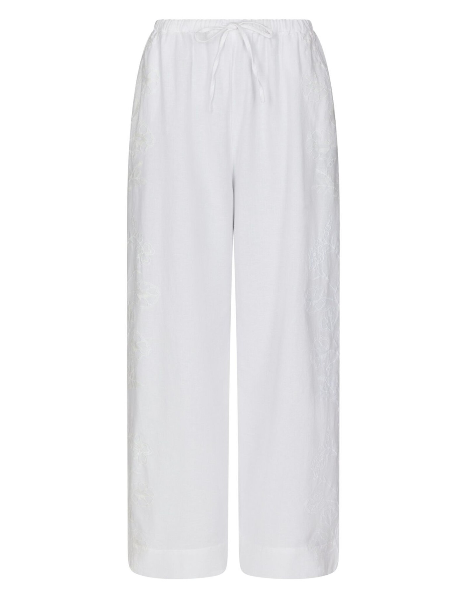 Broek Embroidery  'Heifa' - White - Neo Noir