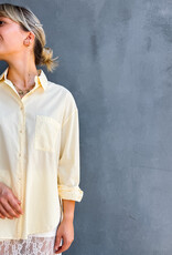 Colorful Standard Blouse  'Organic Oversized' - Soft Yellow - Colorful Standard