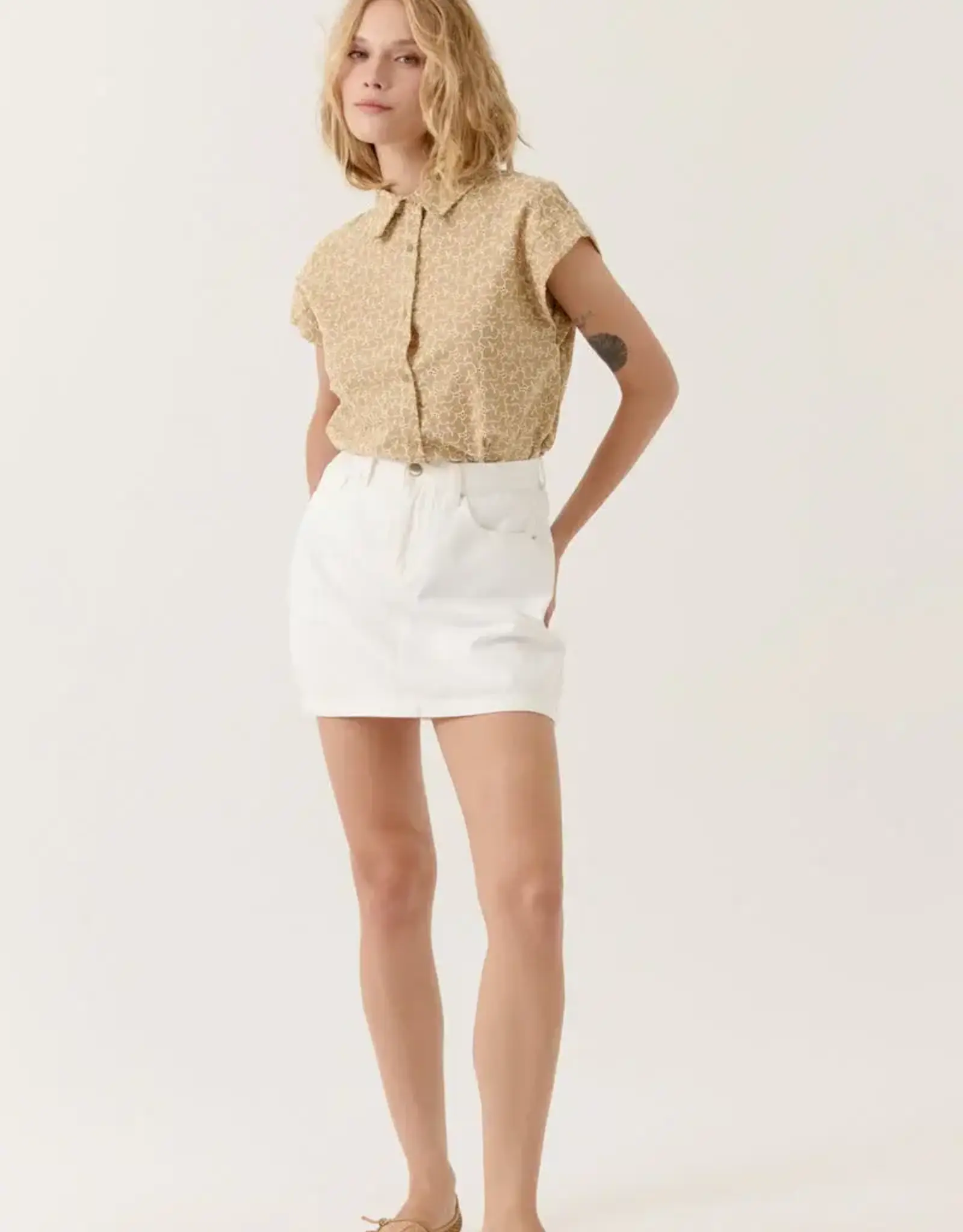 Rok 'Marisca' - White - Artlove