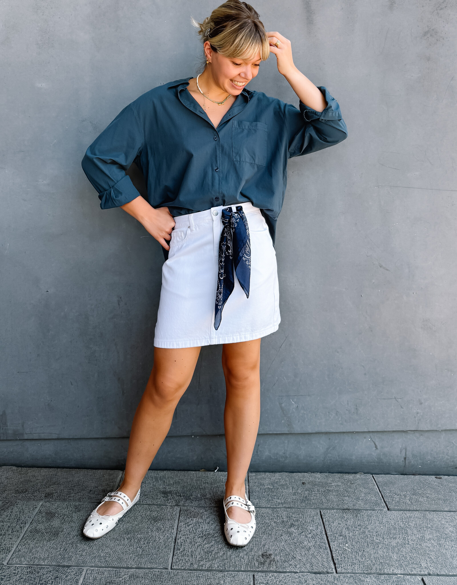 Rok 'Marisca' - White - Artlove