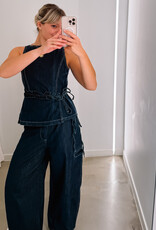 Damson Madder Jeans 'Augusta' - Dark Indigo - Damson Madder