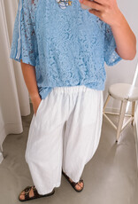 The Golden House Joh Broek Barrel 'Lilou' - White - TU