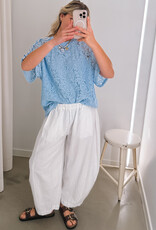 The Golden House Joh Broek Barrel 'Lilou' - White - TU
