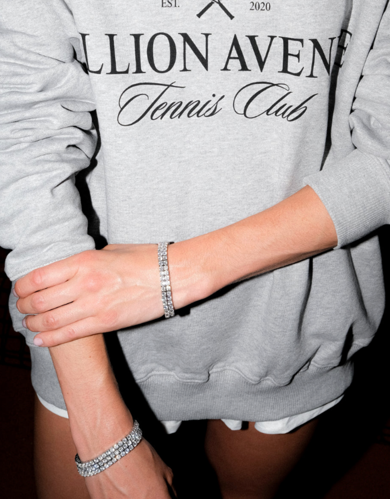 Billion Avenue Bracelet Diamond 'Tennis'  - Silver - Billion Avenue