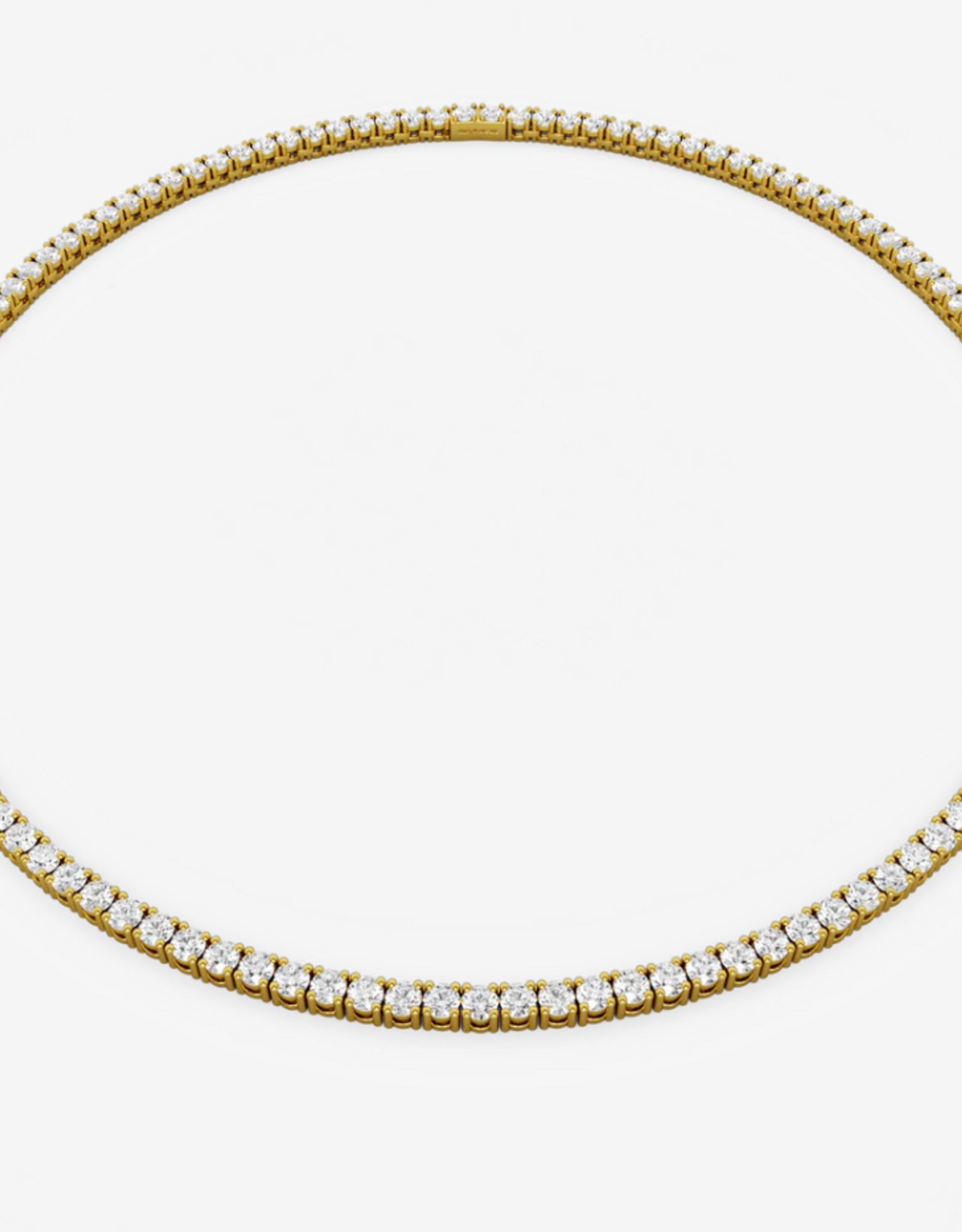 Billion Avenue Necklace Diamond 'Tennis'  - Gold - Billion Avenue