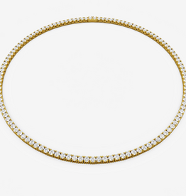 Billion Avenue Necklace Diamond 'Tennis'  - Gold - Billion Avenue