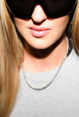 Billion Avenue Necklace Diamond 'Tennis'  - Gold - Billion Avenue