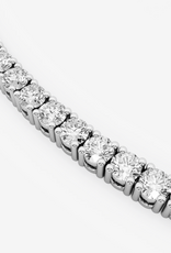 Billion Avenue Necklace Diamond 'Tennis'  - Silver - Billion Avenue