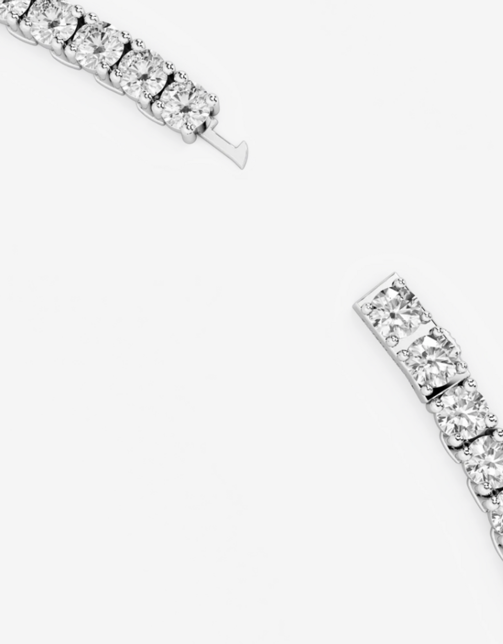 Billion Avenue Necklace Diamond 'Tennis'  - Silver - Billion Avenue