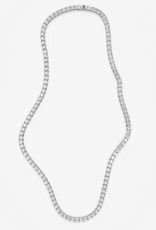 Billion Avenue Necklace Diamond 'Tennis'  - Silver - Billion Avenue