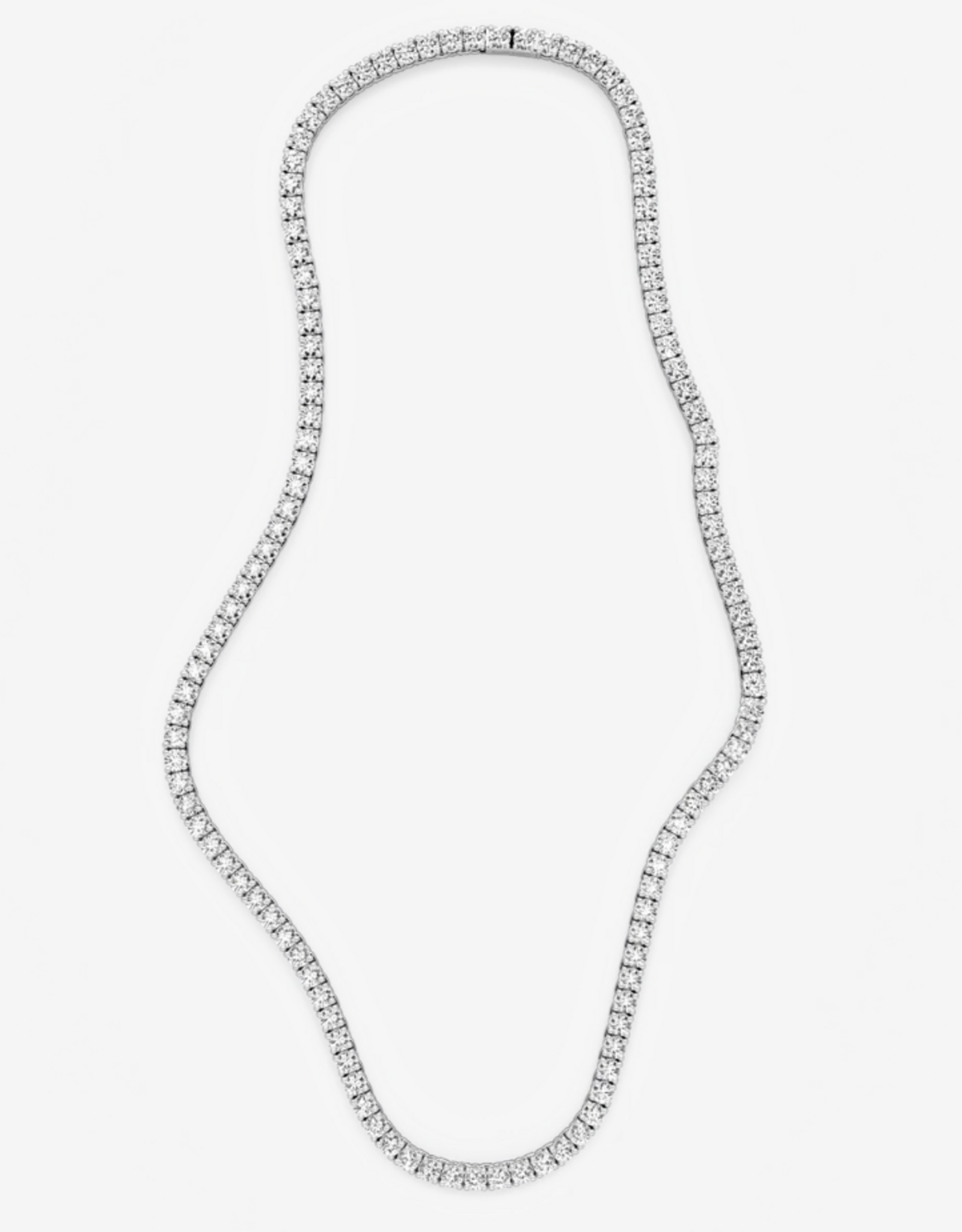 Billion Avenue Necklace Diamond 'Tennis'  - Silver - Billion Avenue