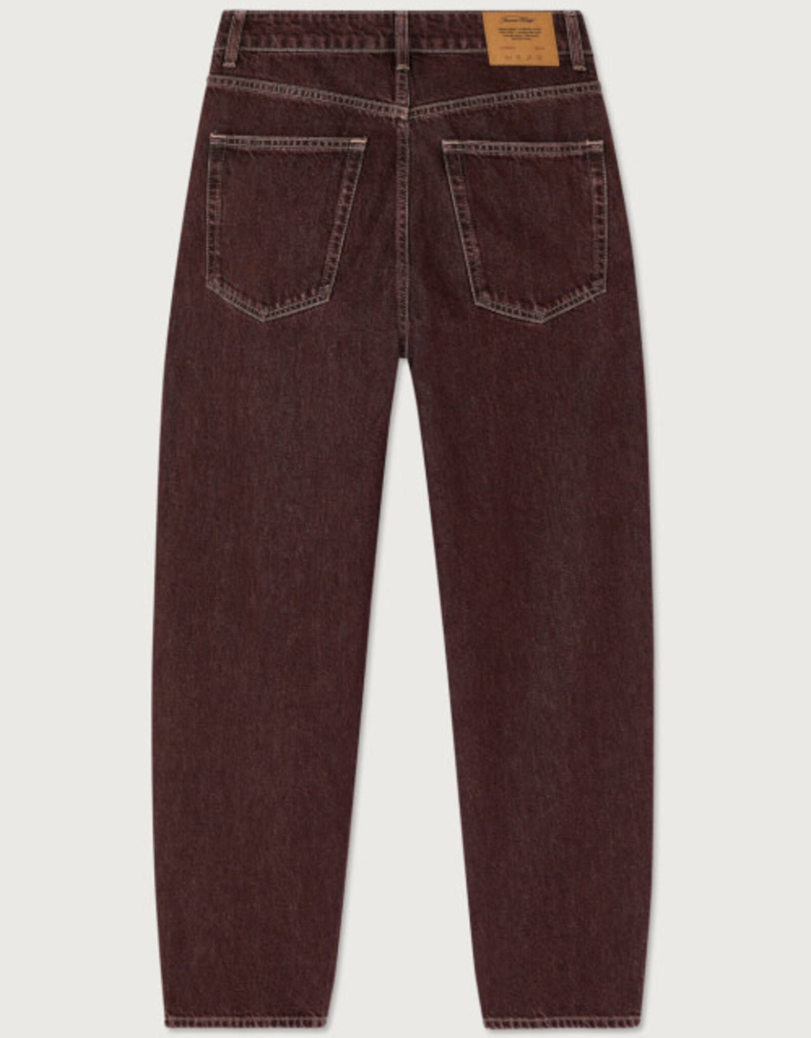 American Vintage Jeans Balloon 5 Poches 'Oshow' - Raisin -  Osh11A -  American Vintage