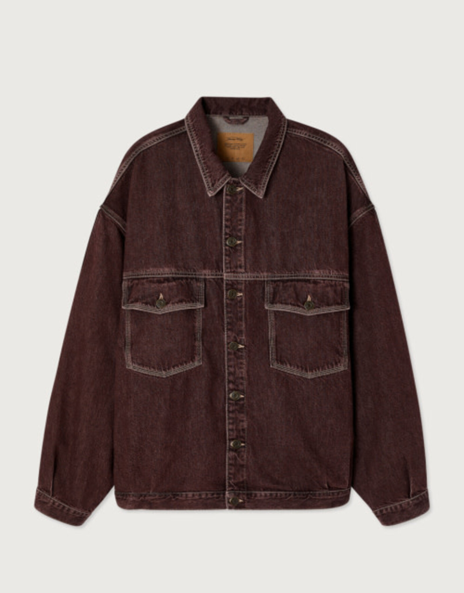 American Vintage Jacket 'Oshow' - Raisin -  Osh16A -  American Vintage