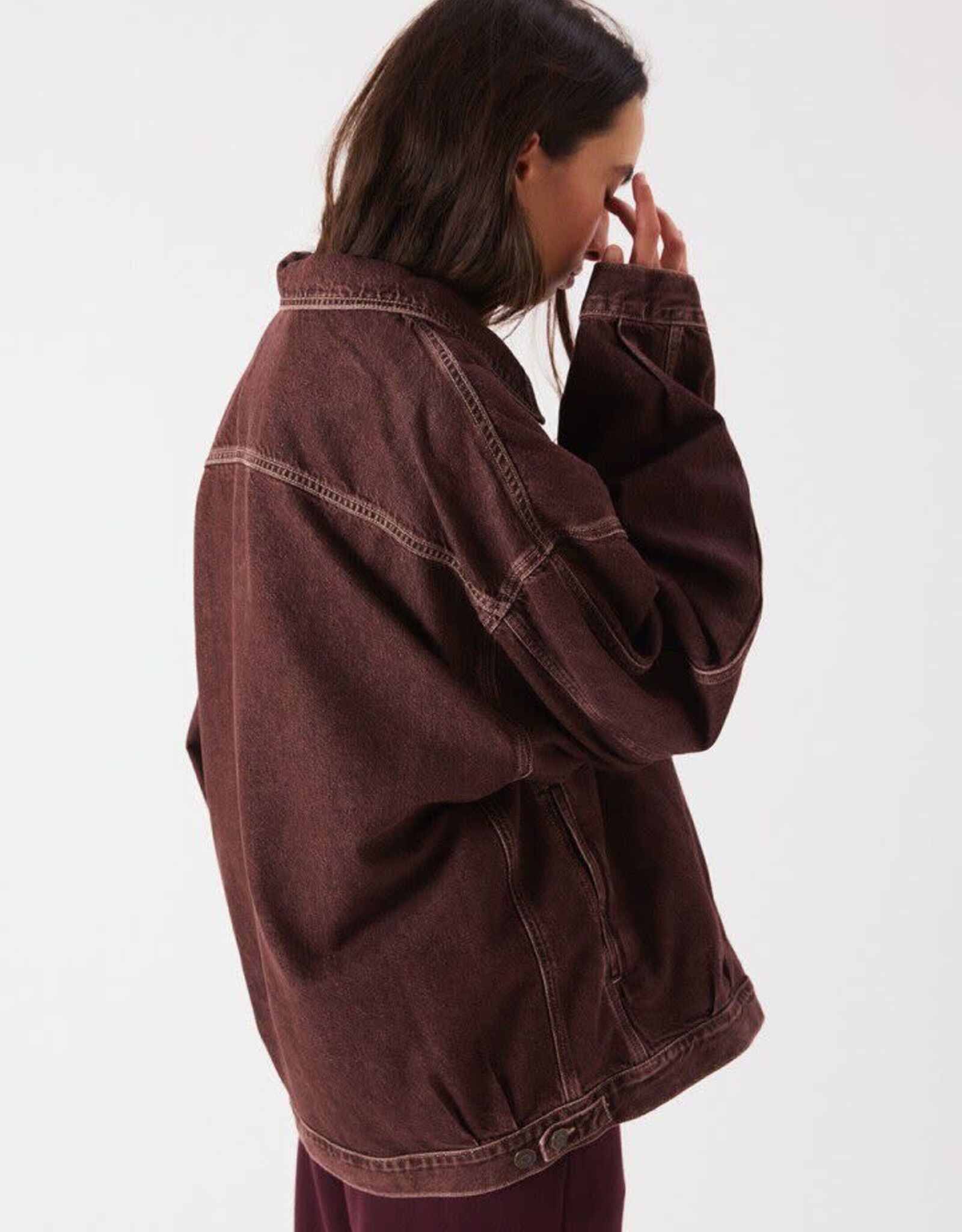 American Vintage Jacket 'Oshow' - Raisin -  Osh16A -  American Vintage