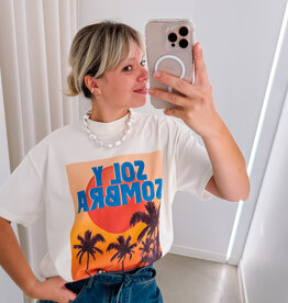 Harper&Yve T-Shirt 'Solysombra' - Ecru - Harper&Yve