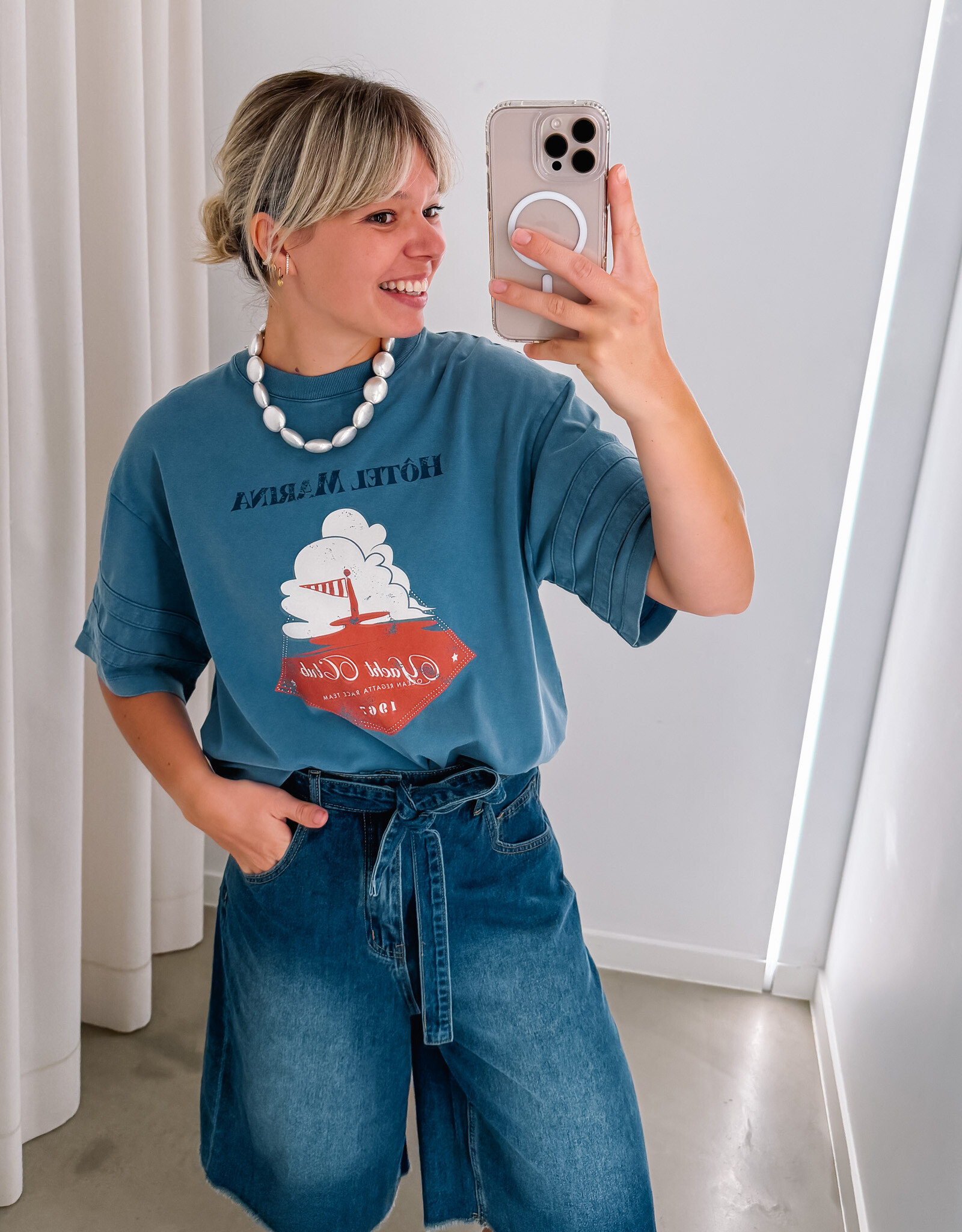 Hod Paris T-Shirt 'Carter Yacht' - Indigo - Hod Paris