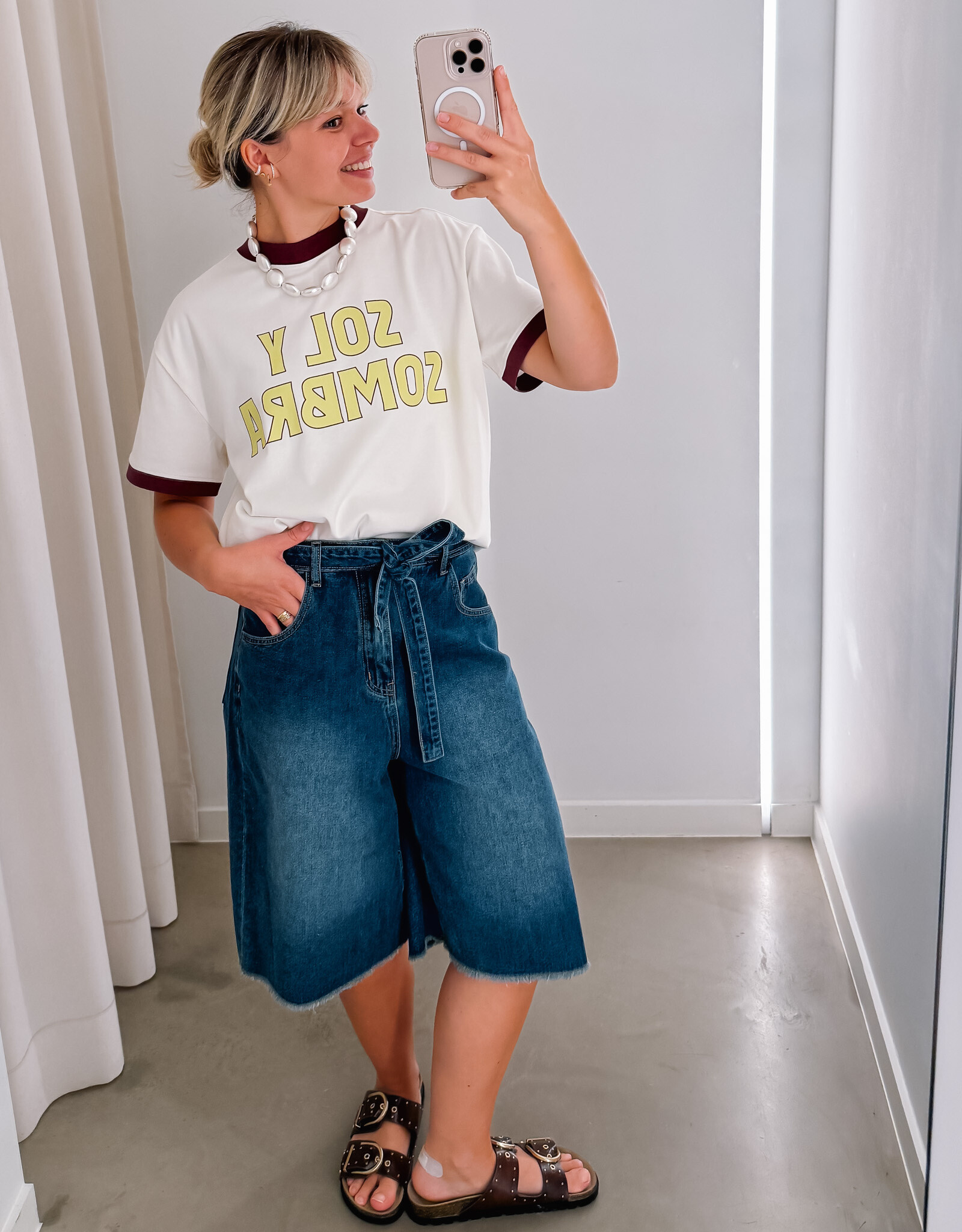 Harper&Yve T-Shirt 'Sol' - Ecru - Harper&Yve
