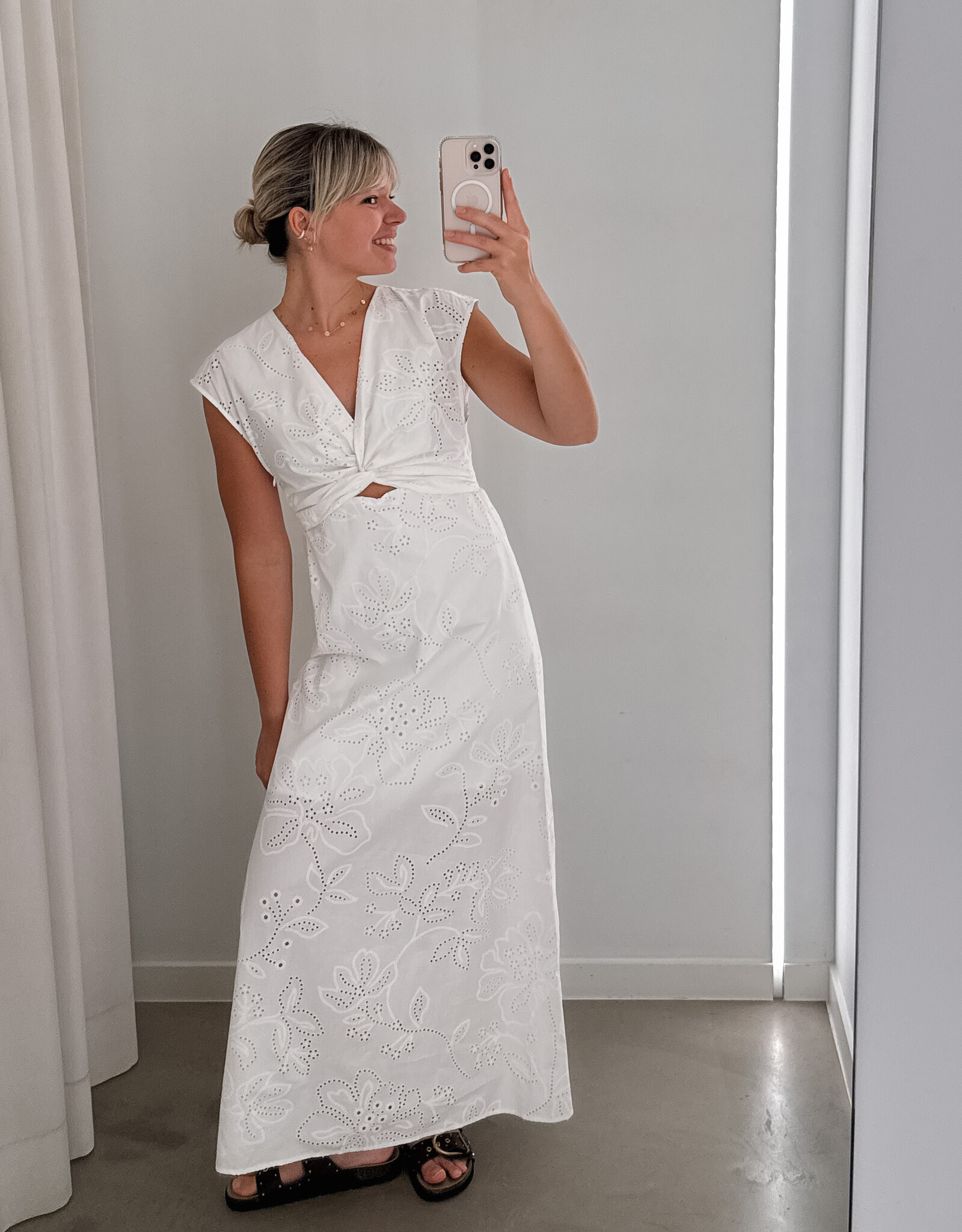 Laure+Max Jurk 'Rovena' - Blanc Cutwork - Laure+Max