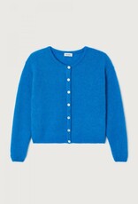 American Vintage Cardigan 'Vitow' - Curacao Chine - Vito19E  - American Vintage