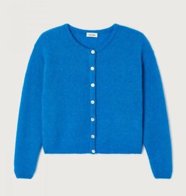 American Vintage Cardigan 'Vitow' - Curacao Chine - Vito19E  - American Vintage