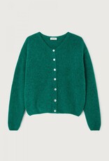 American Vintage Cardigan 'Vitow' - Canard Chine - Vito19E  - American Vintage