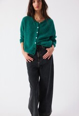 American Vintage Cardigan 'Vitow' - Canard Chine - Vito19E  - American Vintage