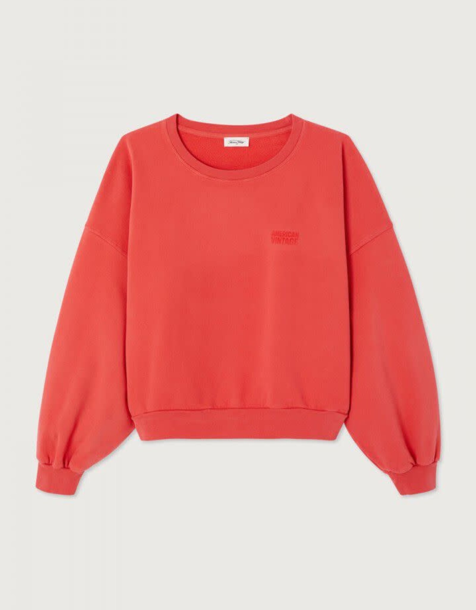 American Vintage Sweater 'Jitbay' - Vermillon Vintage - Jit03A -   American Vintage