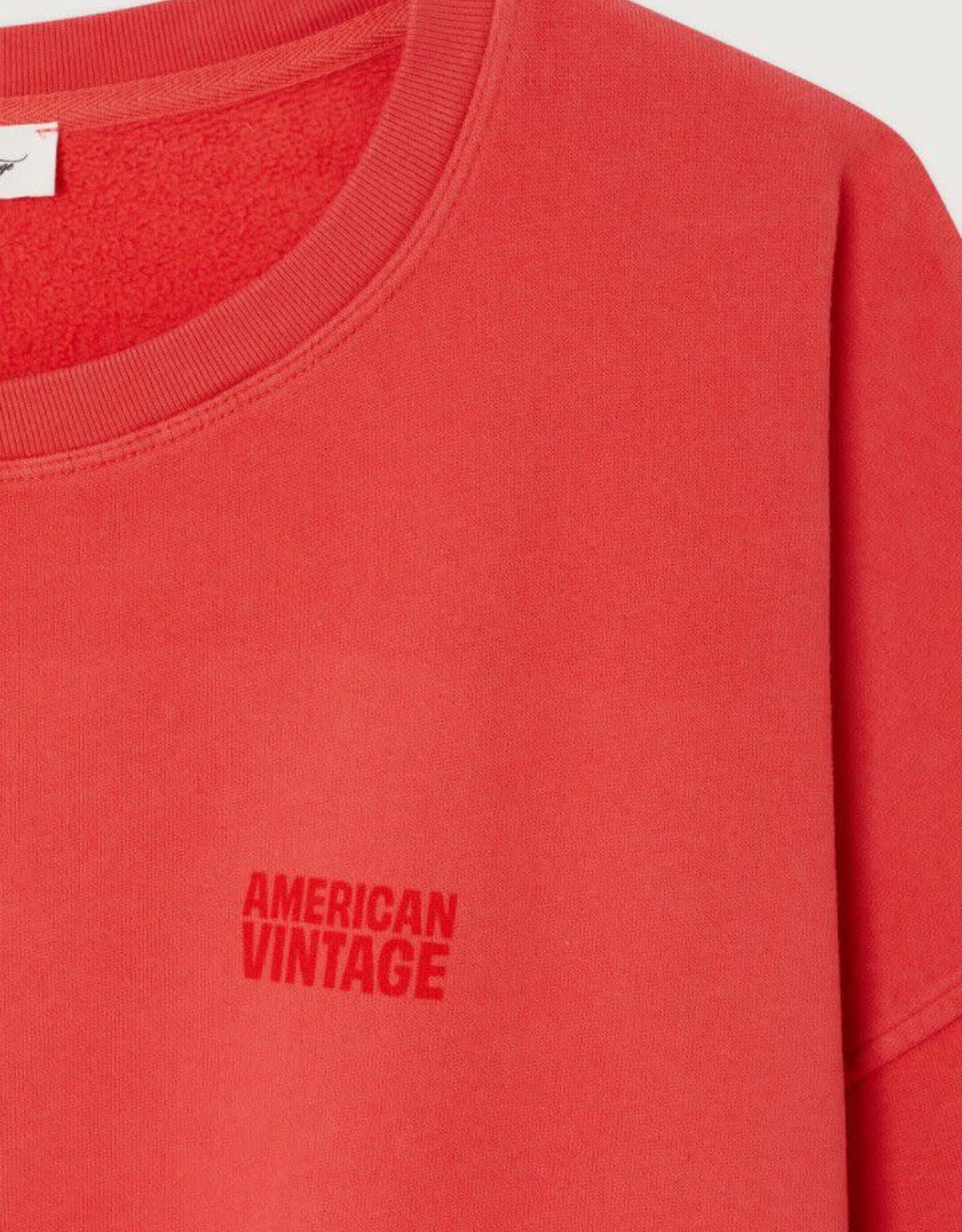 American Vintage Sweater 'Jitbay' - Vermillon Vintage - Jit03A -   American Vintage